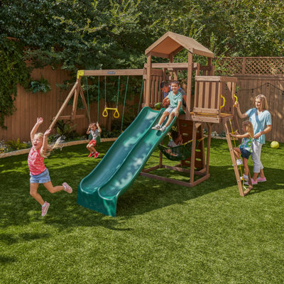 Swing Sets with Multiple Slides Wayfair Canada